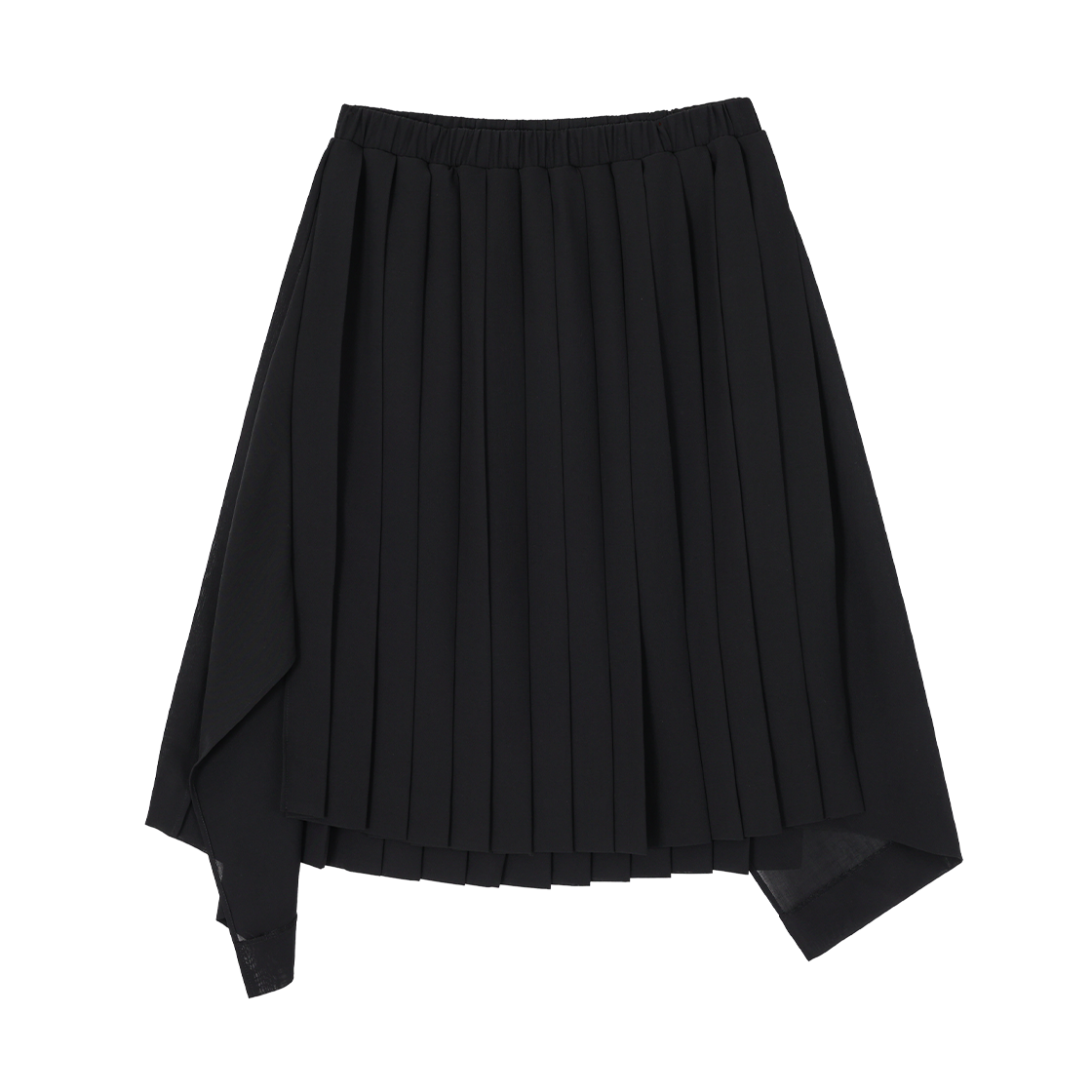 WH3SK314BK (W) SONGZIO Deviant Pleats Skirt Black