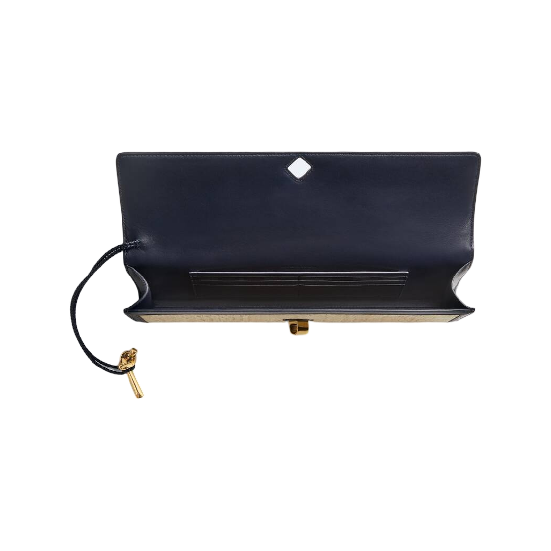 보테가 베네타 안디아모 클러치 내츄럴 미드나잇(Bottega Veneta Andiamo Clutch Natural Midnight) - 2