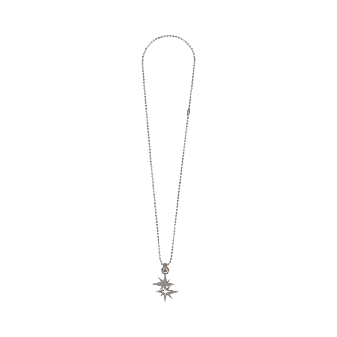 베이컨트 아카이브 베이컨트 트윈 스타 목걸이 실버(Vacant Archive Vacant Twin Star Necklace Silver)