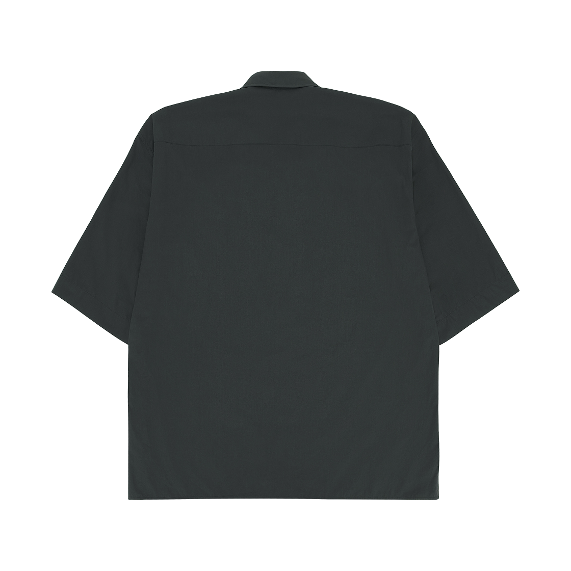 르메르 슈미즈 컨버터블 셔츠 차콜(Lemaire Chemise Convertible Shirt Charcoal) - 2