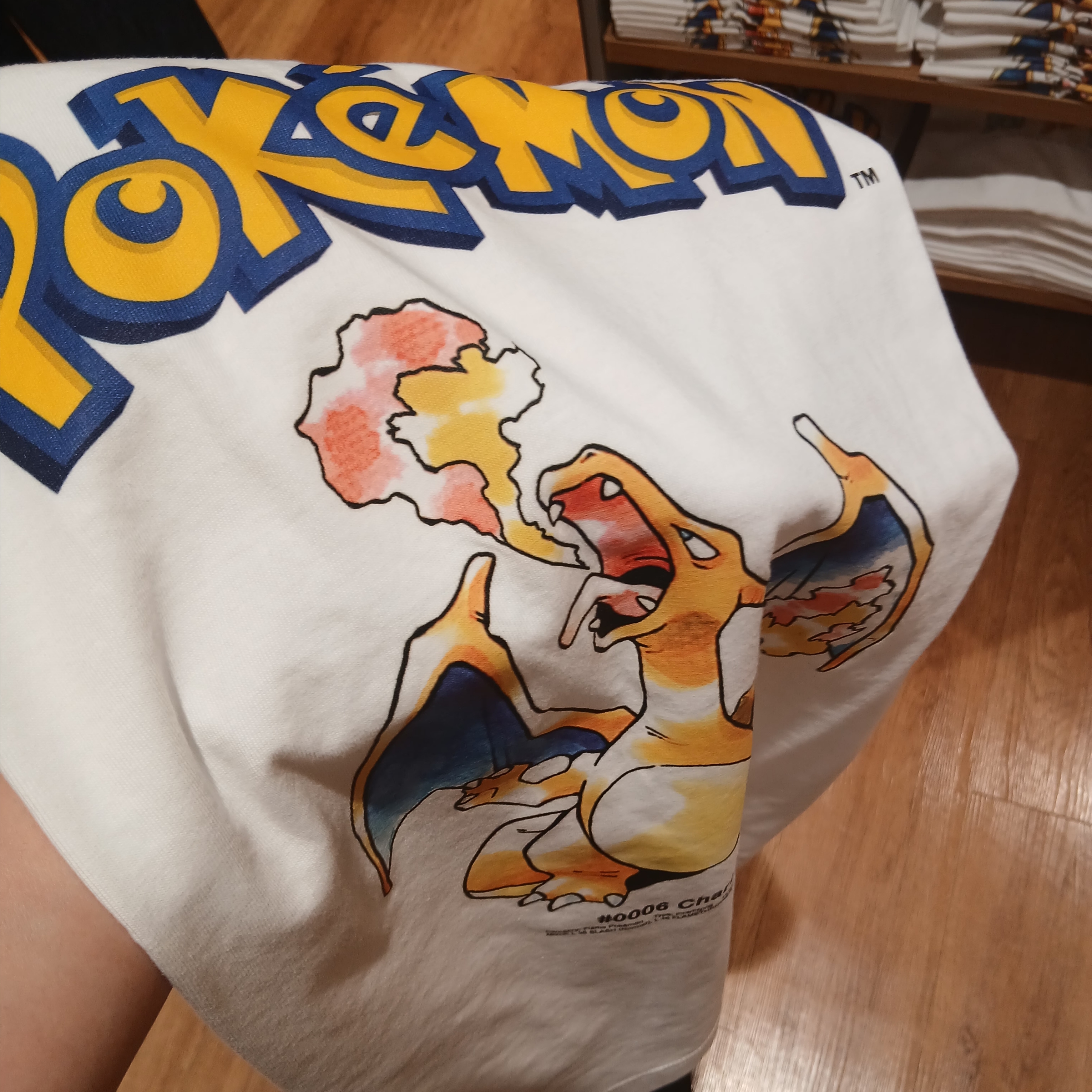 Uniqlo UT x Pokemon Graphic T-Shirt 1A White 착용 스타일 - 1