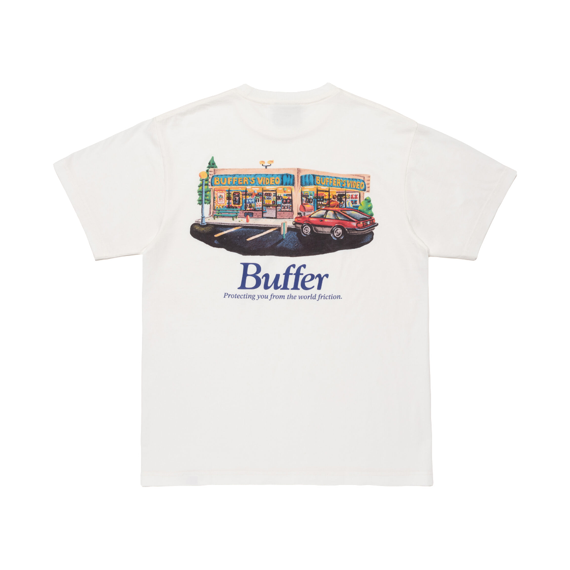 버퍼 씬 티셔츠 화이트(Buffer Scene T-Shirt White)