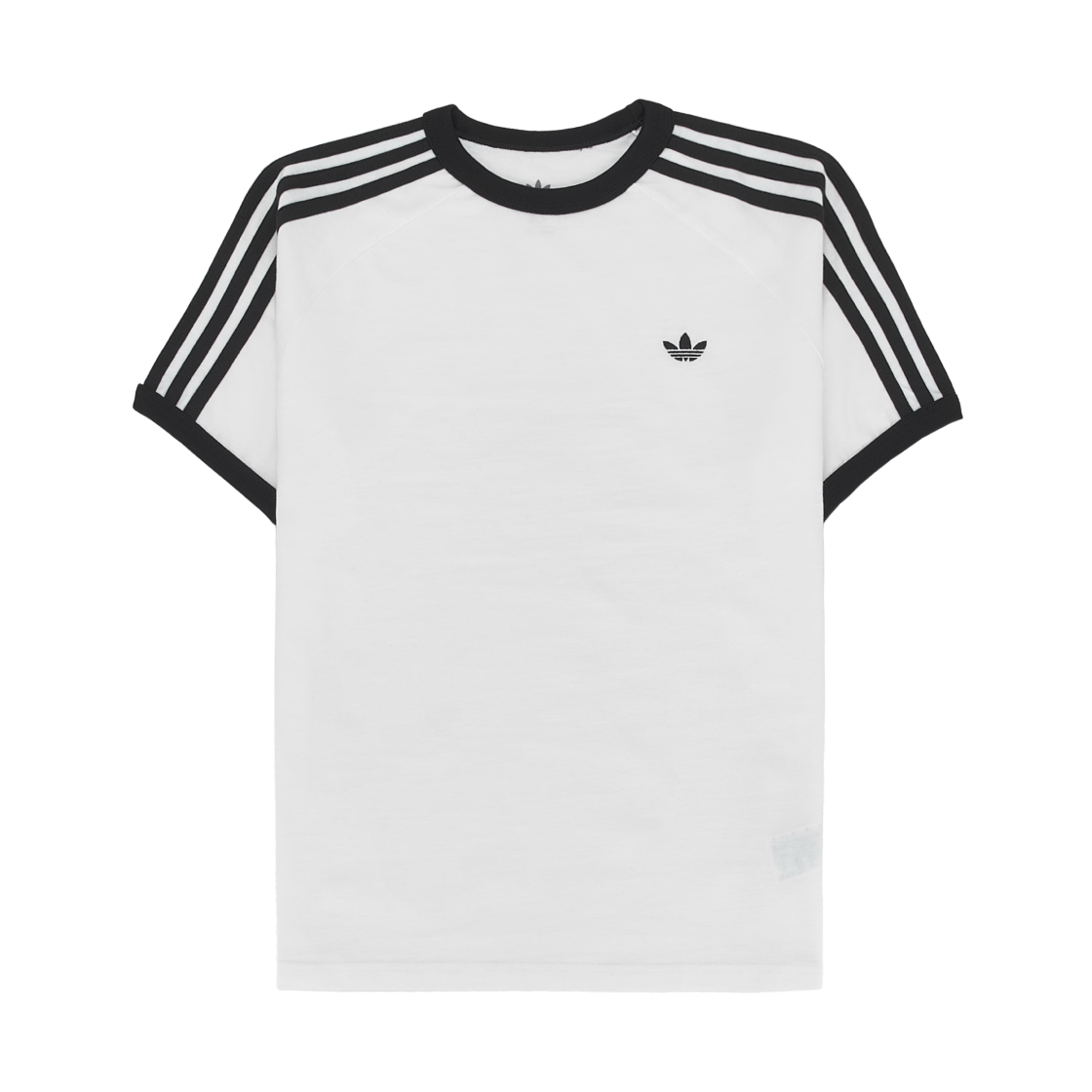 KE0920 (Kids) Adidas 3-Stripes T-Shirt White Black - KR Sizing