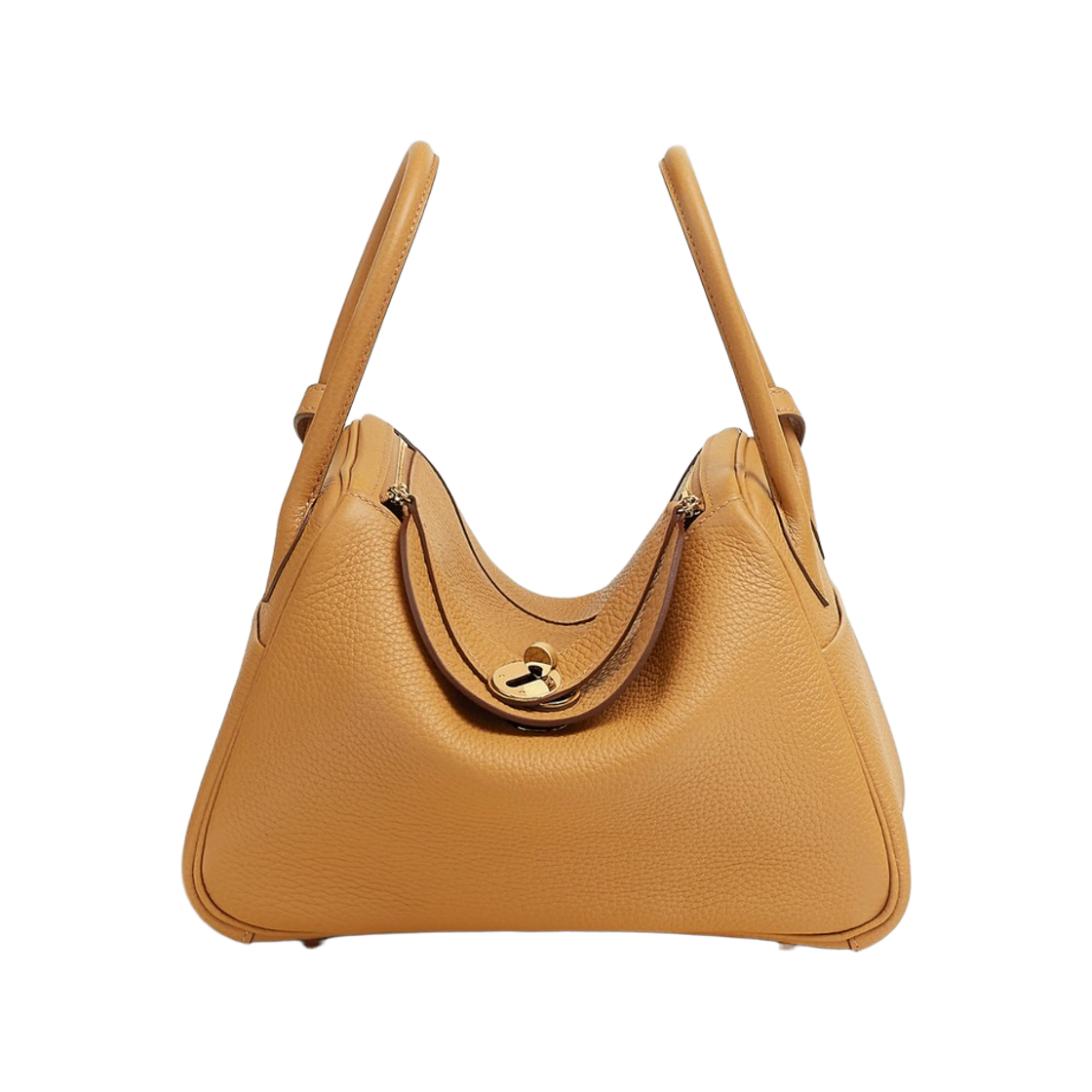 에르메스 린디 26 백 클레망스 & 옐로우 골드 하드웨어 나뛰렐 사블르(Hermes Lindy 26 Bag Clemence & Yellow Gold Naturel Sable) - 1