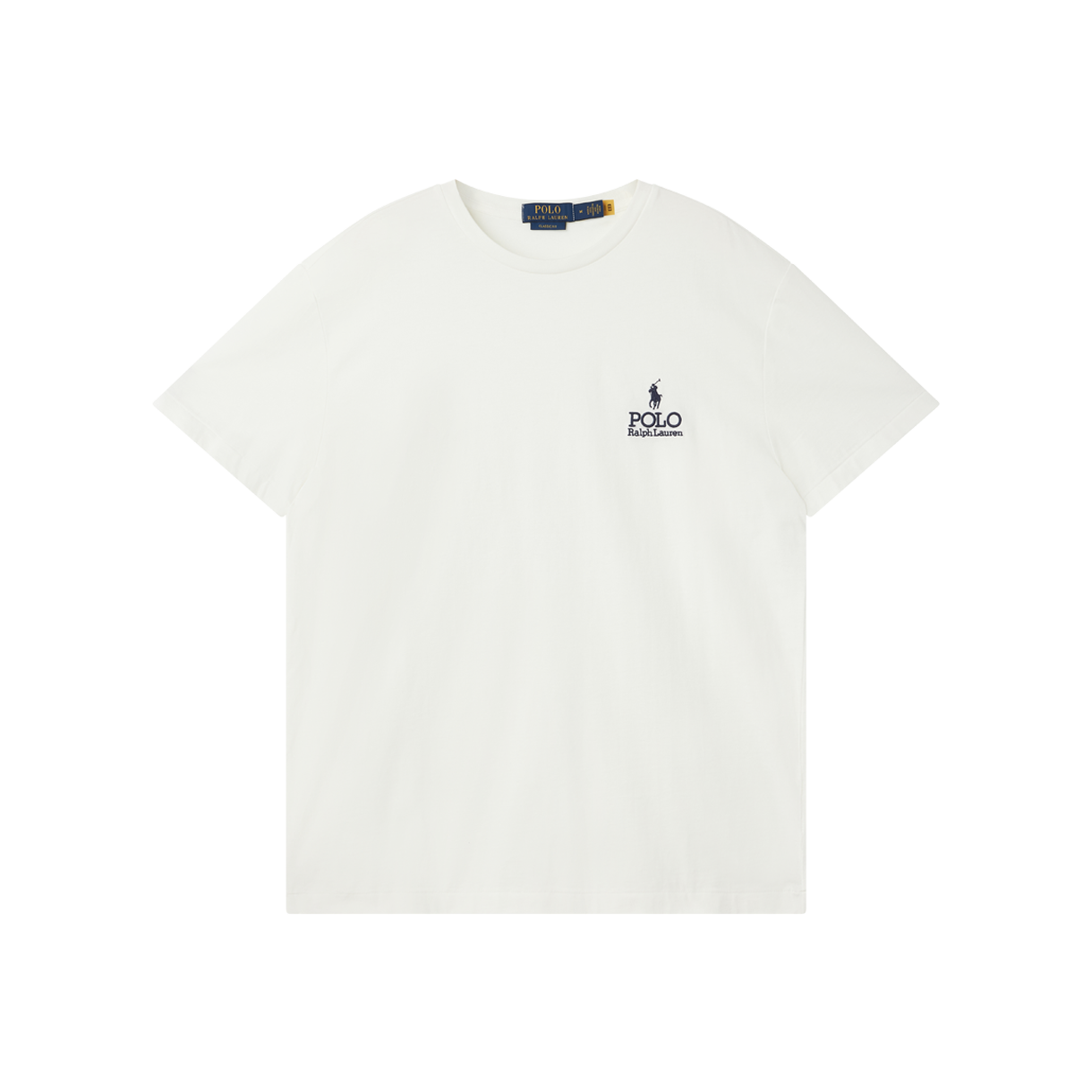 KM6CTSSRL39WT [15% 적립] Polo Ralph Lauren Classic Fit Logo Jersey T-Shirt Deckwash White - 26FW