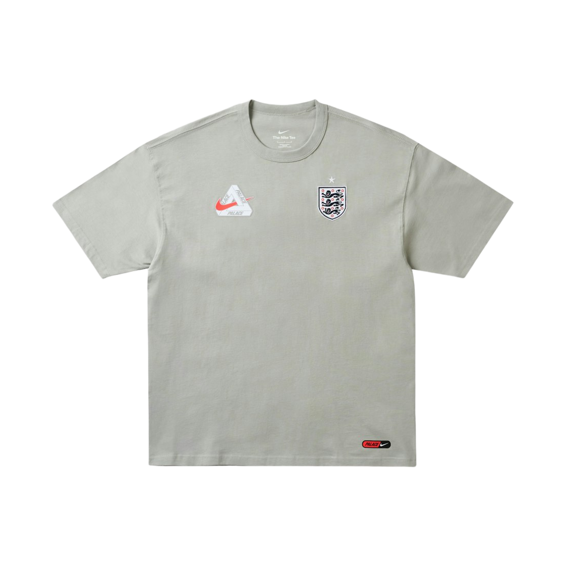 팔라스 x 나이키 잉글랜드 티셔츠 퓨터 그레이(Palace x Nike England T-Shirt Pewter Grey) - 2