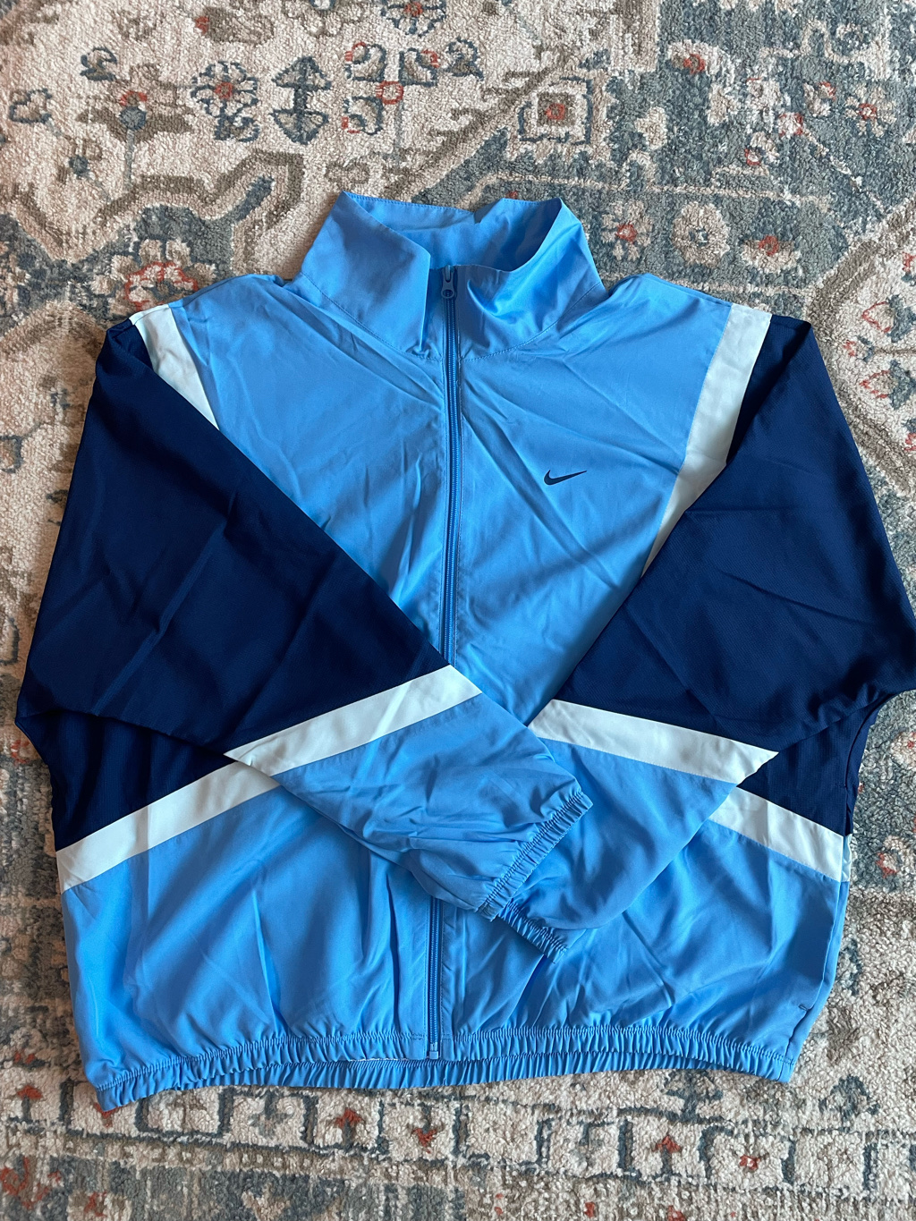 Nike Icon Woven Basketball Jacket University Blue Glacier Blue - Asia 착용 스타일 - 1