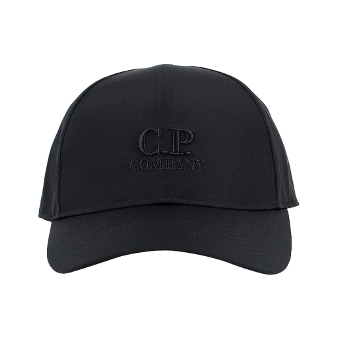 C.P. 컴퍼니 크롬-R 볼캡 블랙 - 25FW(C.P. Company Chrome-R Ball Cap Black - 25FW)