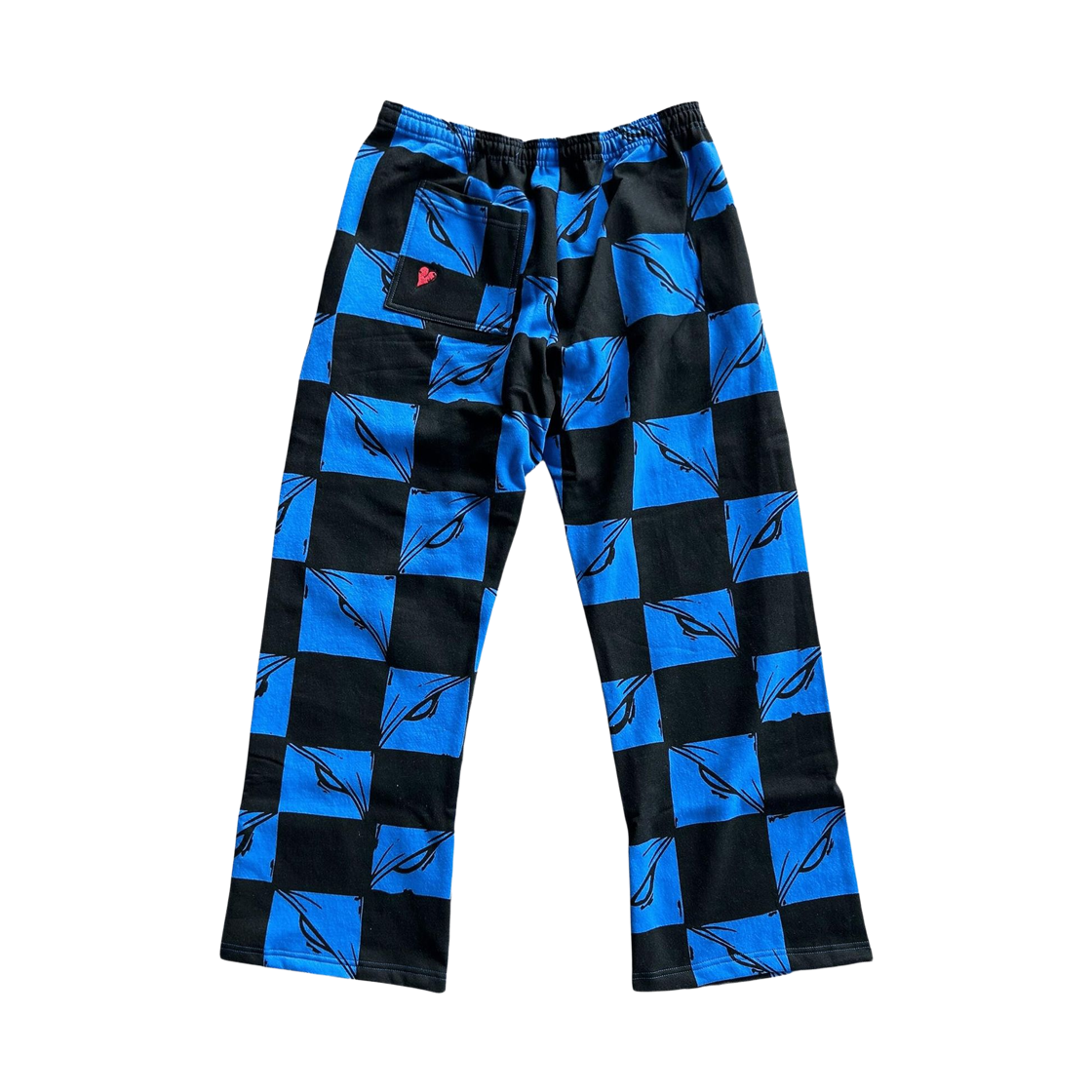 안티 프로모 99 아이즈 스웨트팬츠 블랙 블루(Anti Promo 99 Eyez Sweatpants Black Blue) - 2