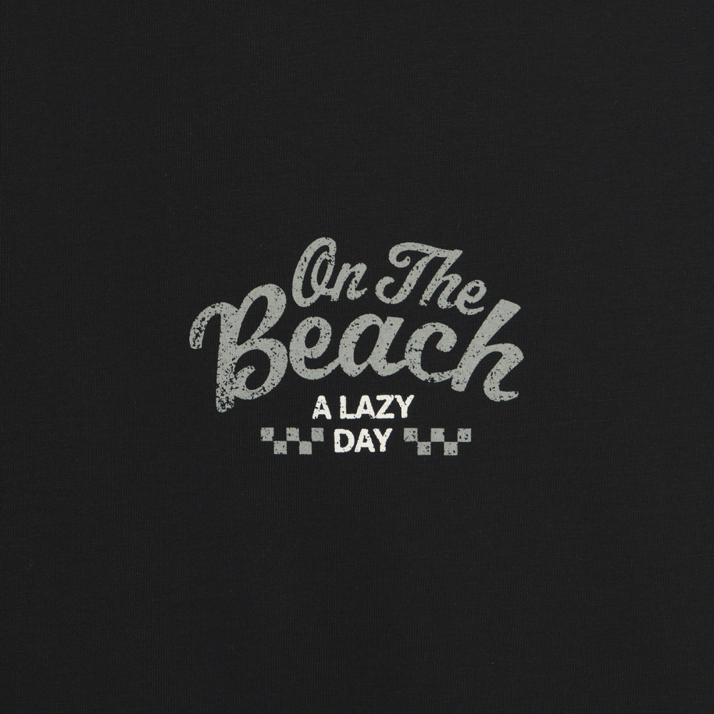 [6% 적립] 휠라 Coldwave+  온더비치 반팔티 블랙([6% 적립] FILA Coldwave Beach T-Shirt Black) - 5