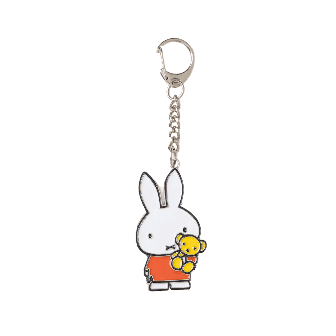 밀로 우먼 x 미피 미피 & 프렌즈 키링 오렌지(MILLO WOMEN x miffy Miffy & Friends Key Ring Orange)