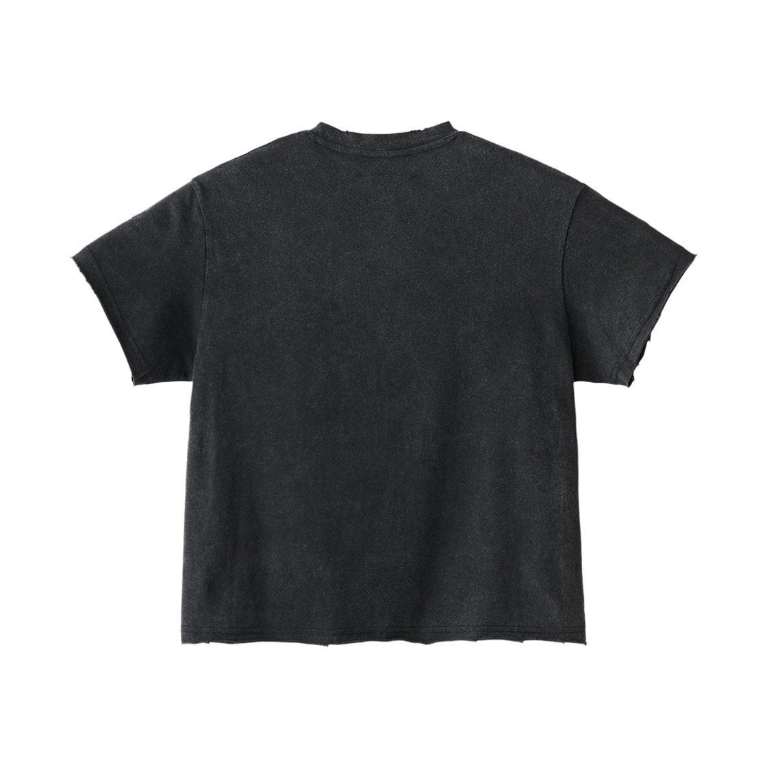투위드 서머티셔트 워시드 블랙(Tuewid ‘Her’ Summer Distressed T-shirts In Washed Black) - 3
