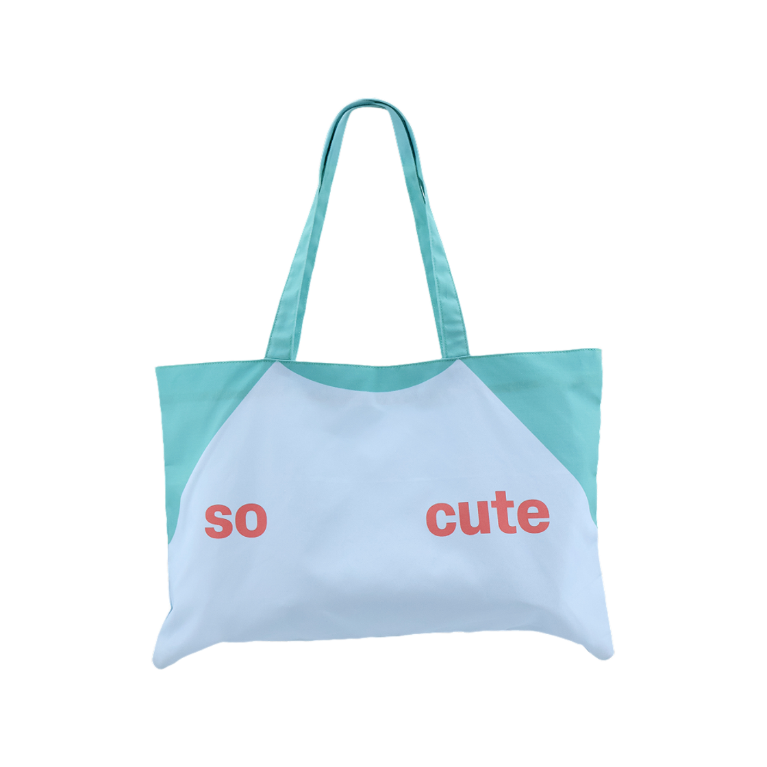 키코지 키코지 쏘 큐트 에코백 터콰이즈(Kikozy So Cute Eco Bag_Turquoise)