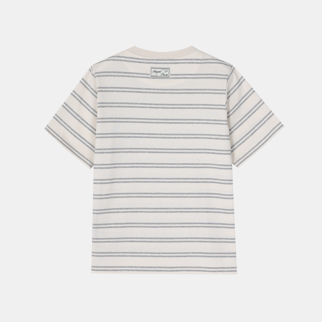 (W) 송지오 컬렉션 샤를로 슬림 티셔츠 멜란지 그레이((W) SONGZIO COLLECTION Charlot Slim T Shirt Melange Grey) - 2