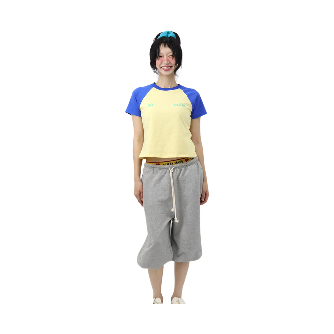 키코지 앤드 터프 미디 스웻 팬츠 그레이(Kikozy And Tough Midi Sweat Pants_Grey) - 3