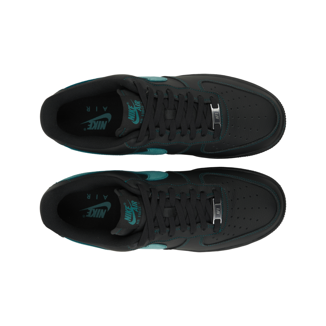 나이키 에어포스 1 로우 블랙 오로라 그린(Nike Air Force 1 Low Black Aurora Green) - 5