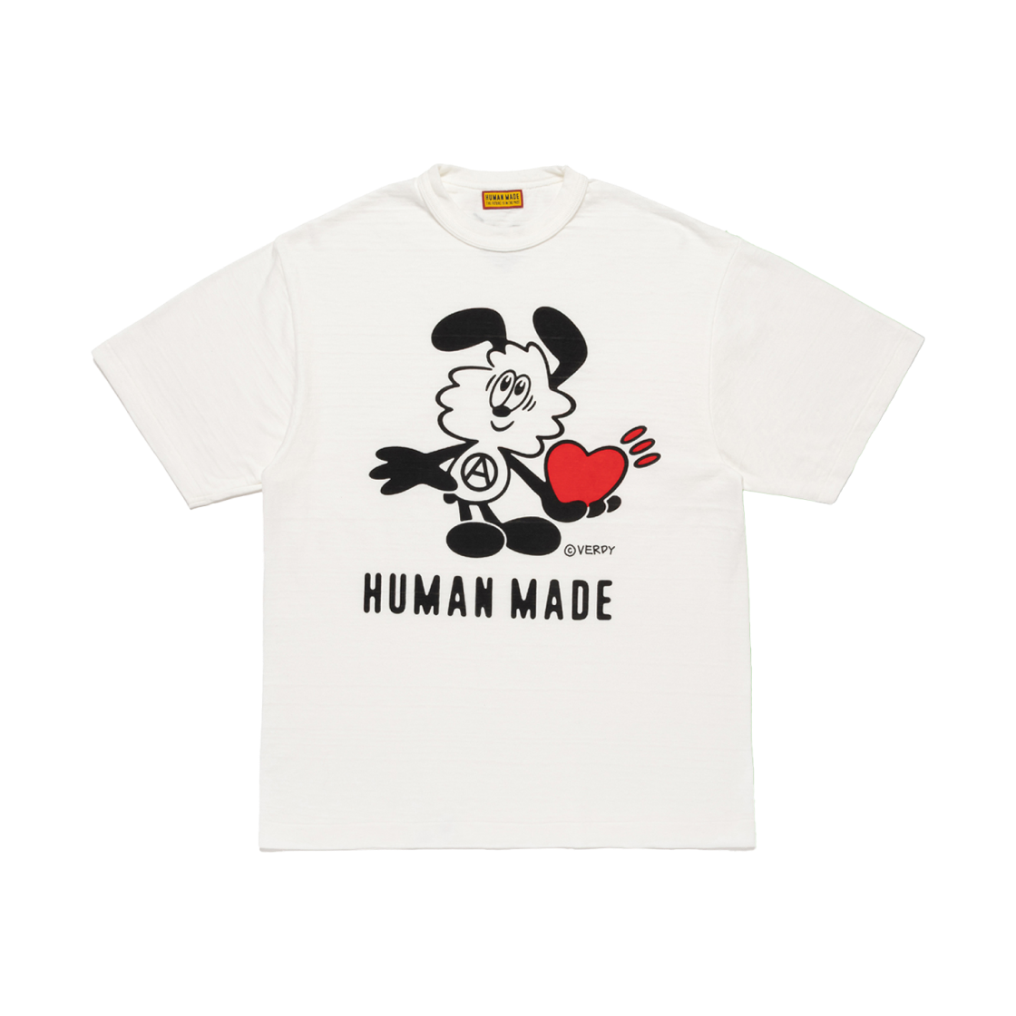 휴먼 메이드 x 베르디 그래픽 티셔츠 화이트 - 잠실 스토어 한정(Human Made x Verdy Graphic T-Shirt White - Jamsil Store Exclusvie)