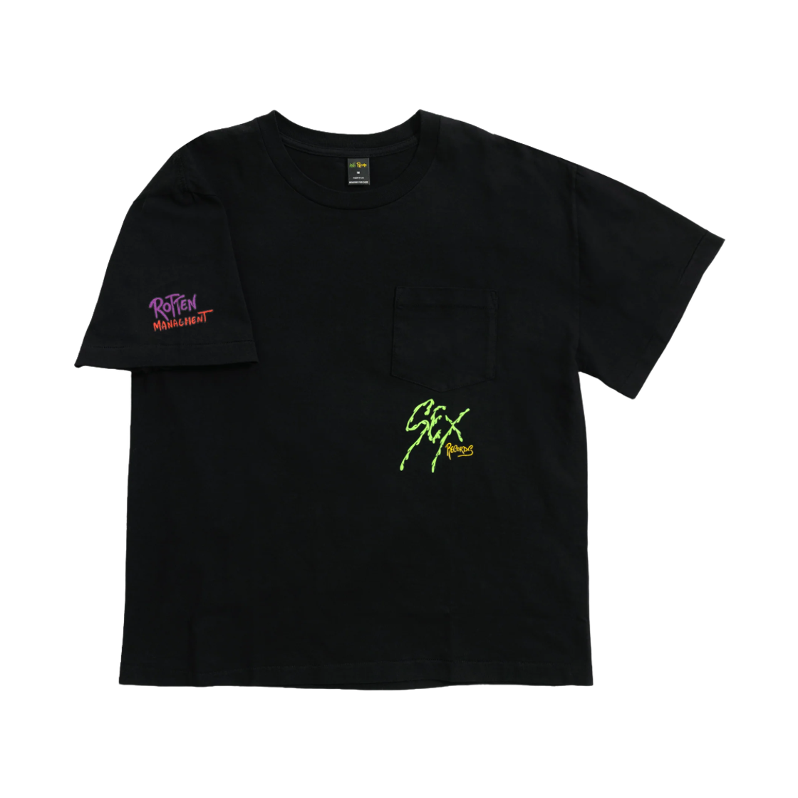 안티 프로모 섹스 레코즈 티셔츠 블랙(Anti Promo Sex Records T-Shirt Black)