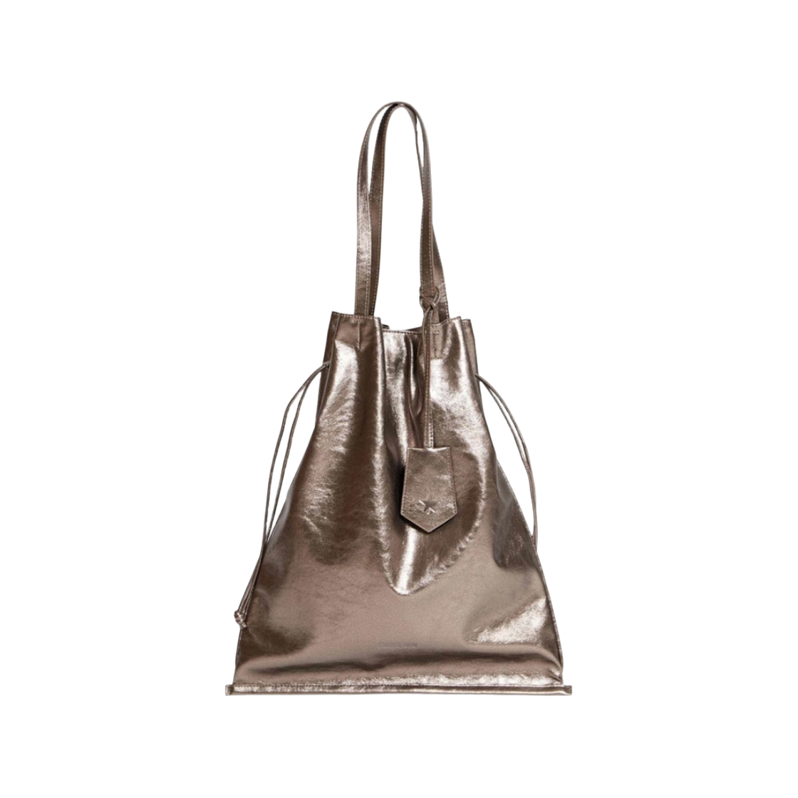 A2866PBG008 Converse Tokyo Metallic Gathered Tote Bag Bronze