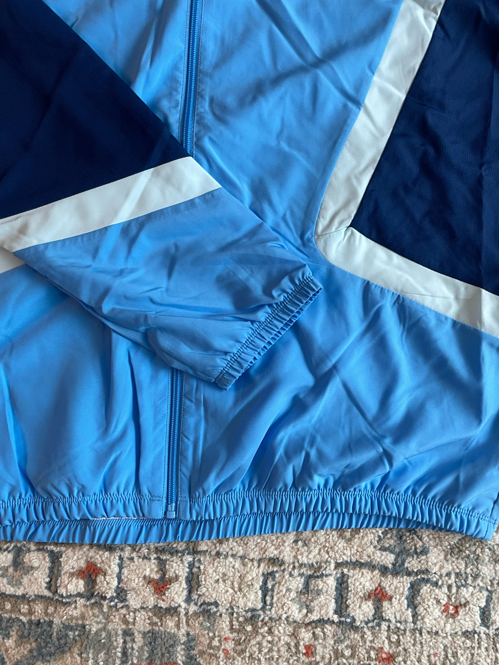 Nike Icon Woven Basketball Jacket University Blue Glacier Blue - Asia 착용 스타일 - 3