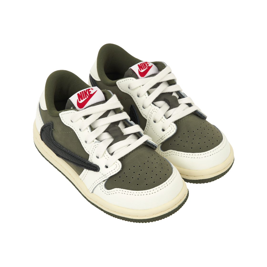 (TD) 조던 1 x 트래비스 스캇 레트로 로우 OG SP 리버스 올리브((TD) Jordan 1 x Travis Scott Retro Low OG SP Reverse Olive) - 4