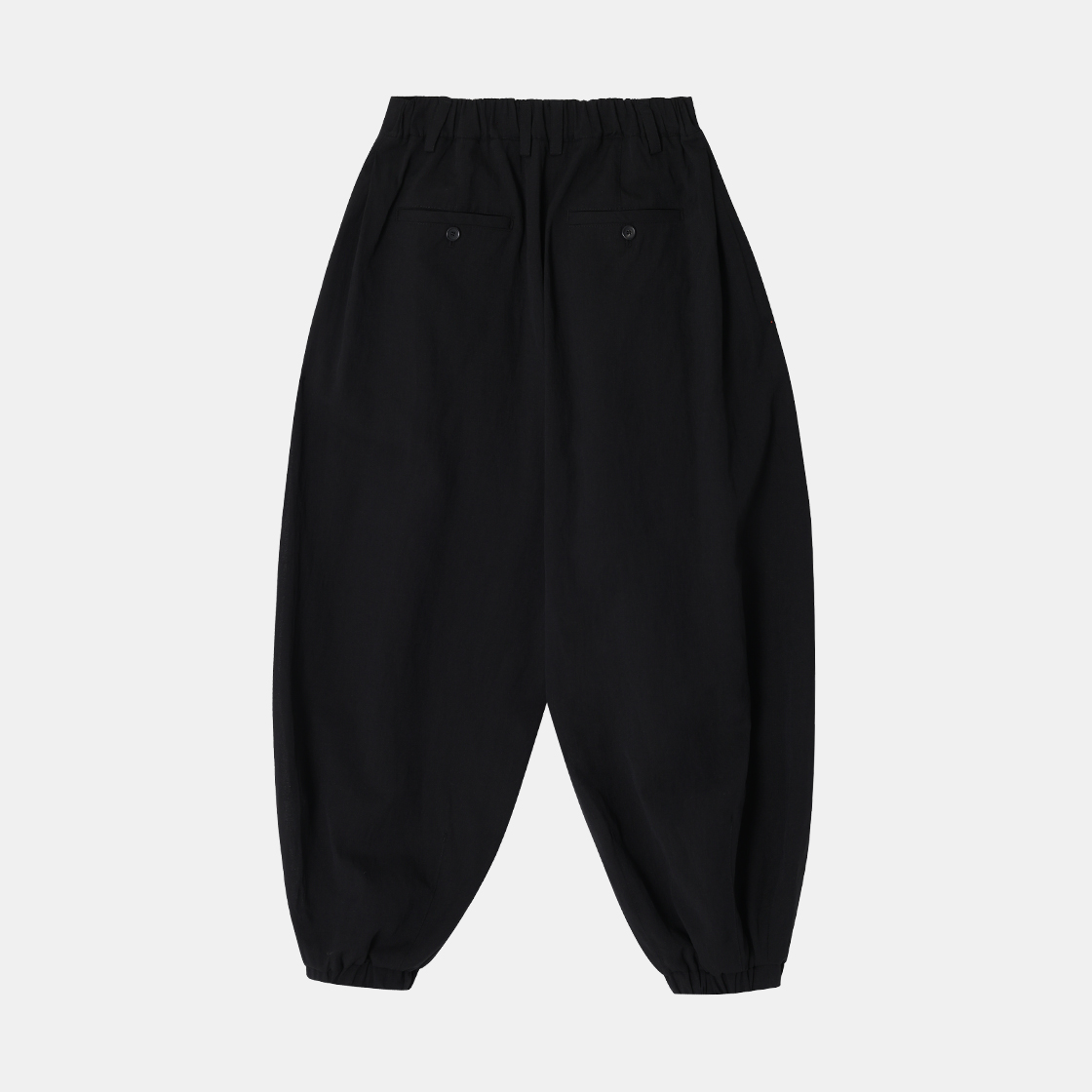 (W) 송지오 볼륨 한복 조거 블랙((W) SONGZIO Volume Hanbok Jogger Black) - 2