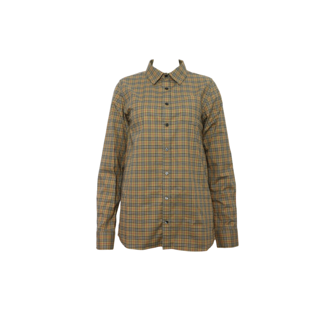 ITPMOOOB96DR Burberry 8042957 Check Cotton Stretch Kids Junior Women Shirt