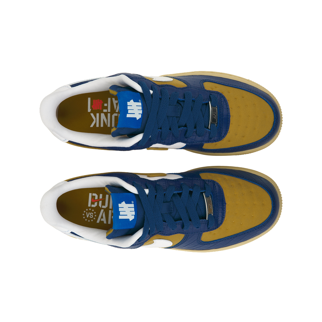 나이키 x 언디핏 에어포스 1 로우 SP 5 온 잇 코트 블루(Nike x Undefeated Air Force 1 Low SP 5 On It Court Blue) - 5