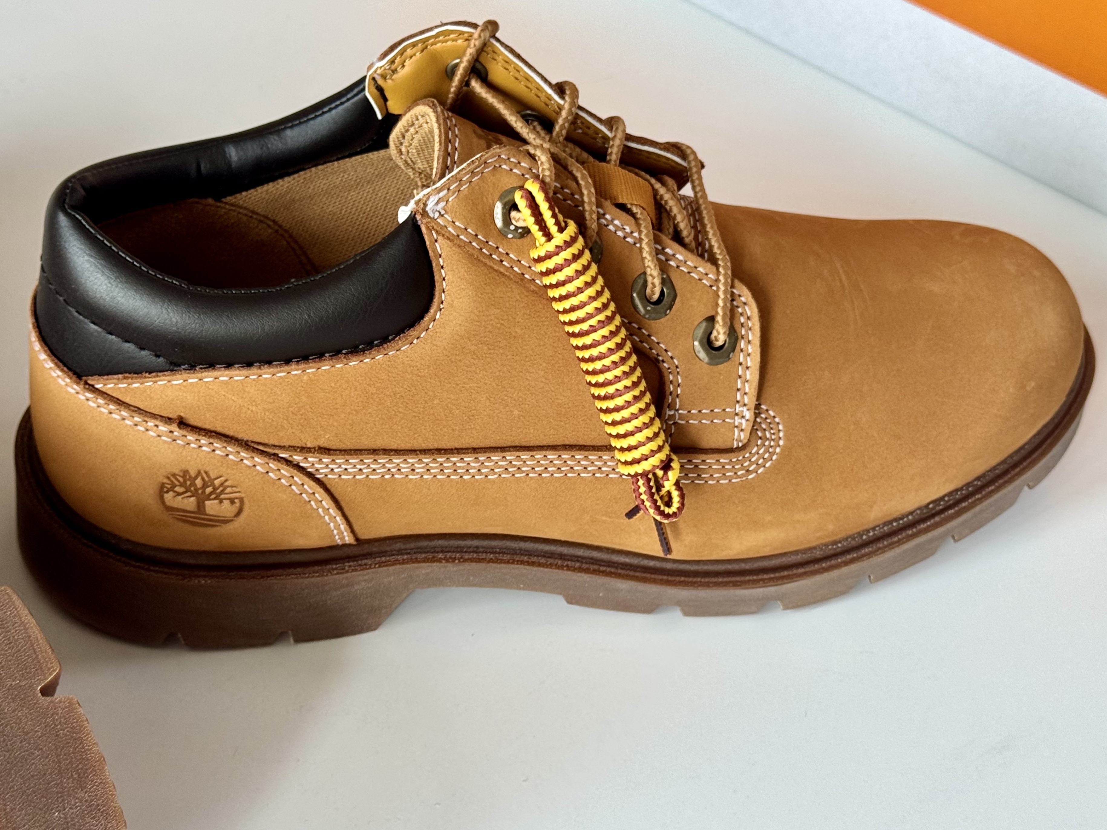 Timberland Classic Waterproof Boots Wheat Brown - Wide 착용 스타일 - 6