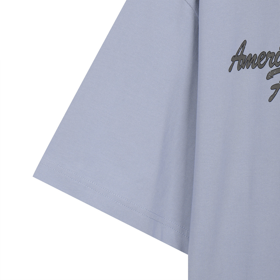 프룻오브더룸 트로피칼 래귤러 반팔티셔츠 블루 라이트(fruitoftheloom Tropical Raglan Banpal T-shirts BLUE LIGHT) - 4