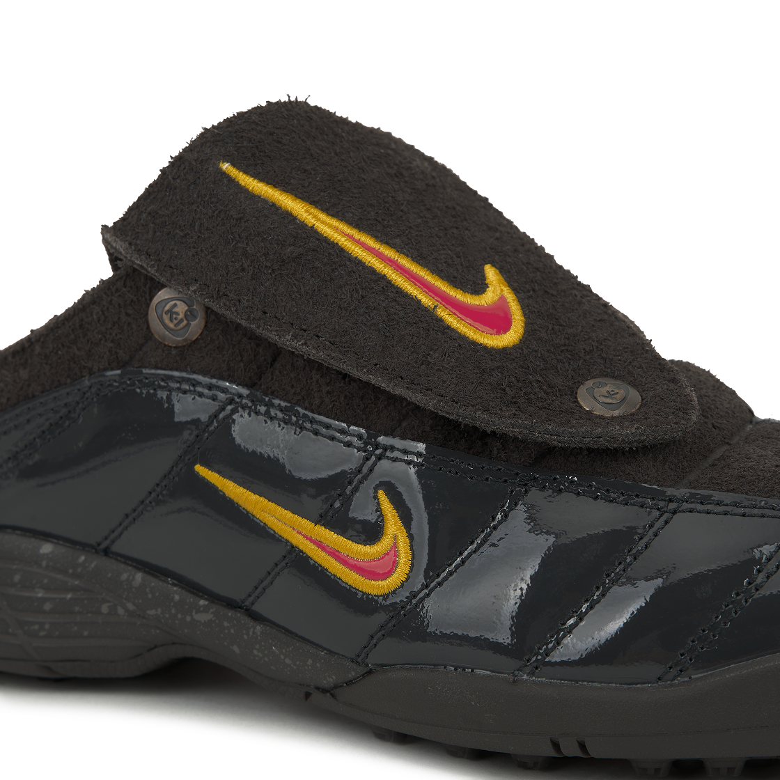 나이키 x 키즈 오브 이미그랜트 토탈 90 뮬 벨벳 브라운 유니버시티 골드(Nike x Kids of Immigrants Total 90 Mule Velvet Brown University Gold) - 7