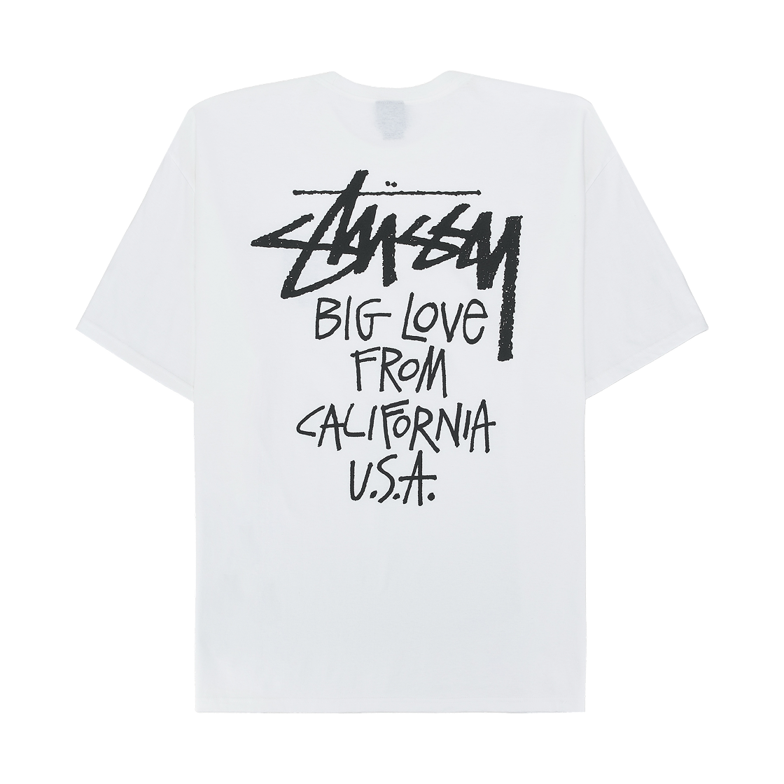 스투시 빅 러브 티셔츠 화이트(Stussy Big Love T-Shirt White)