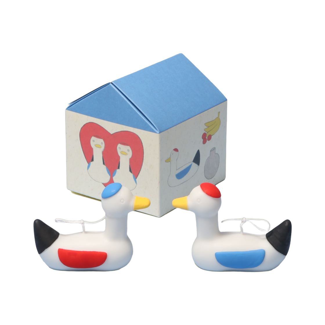 로파서울 [선물포장] Kimi x LOFA 키미 작가협업 원앙 캔들 오브제 (2P)(LOFA SEOUL [GIFT] Kimi x LOFA Mandarin Duck Candle Object (2P))