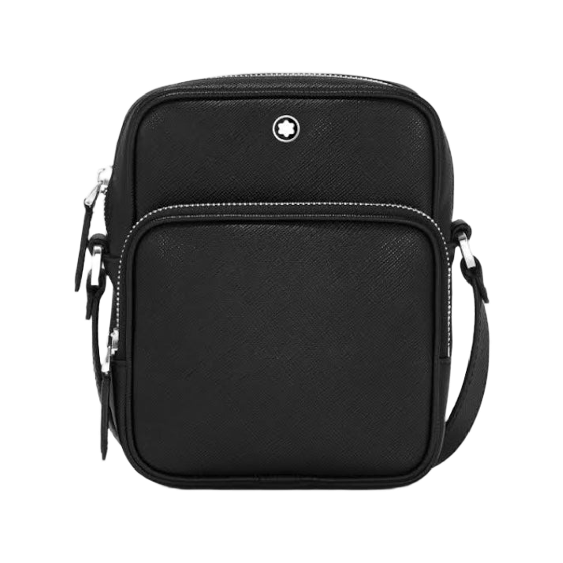 198165 Montblanc Sartorial Nano Messenger Bag Black