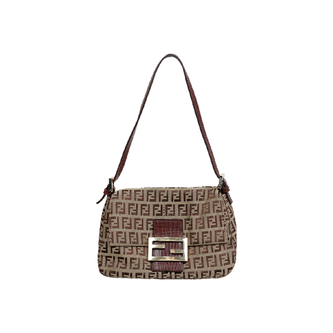 ITWUALUQ56AL Fendi Brown Zuccino Mama Bag C-A59562
