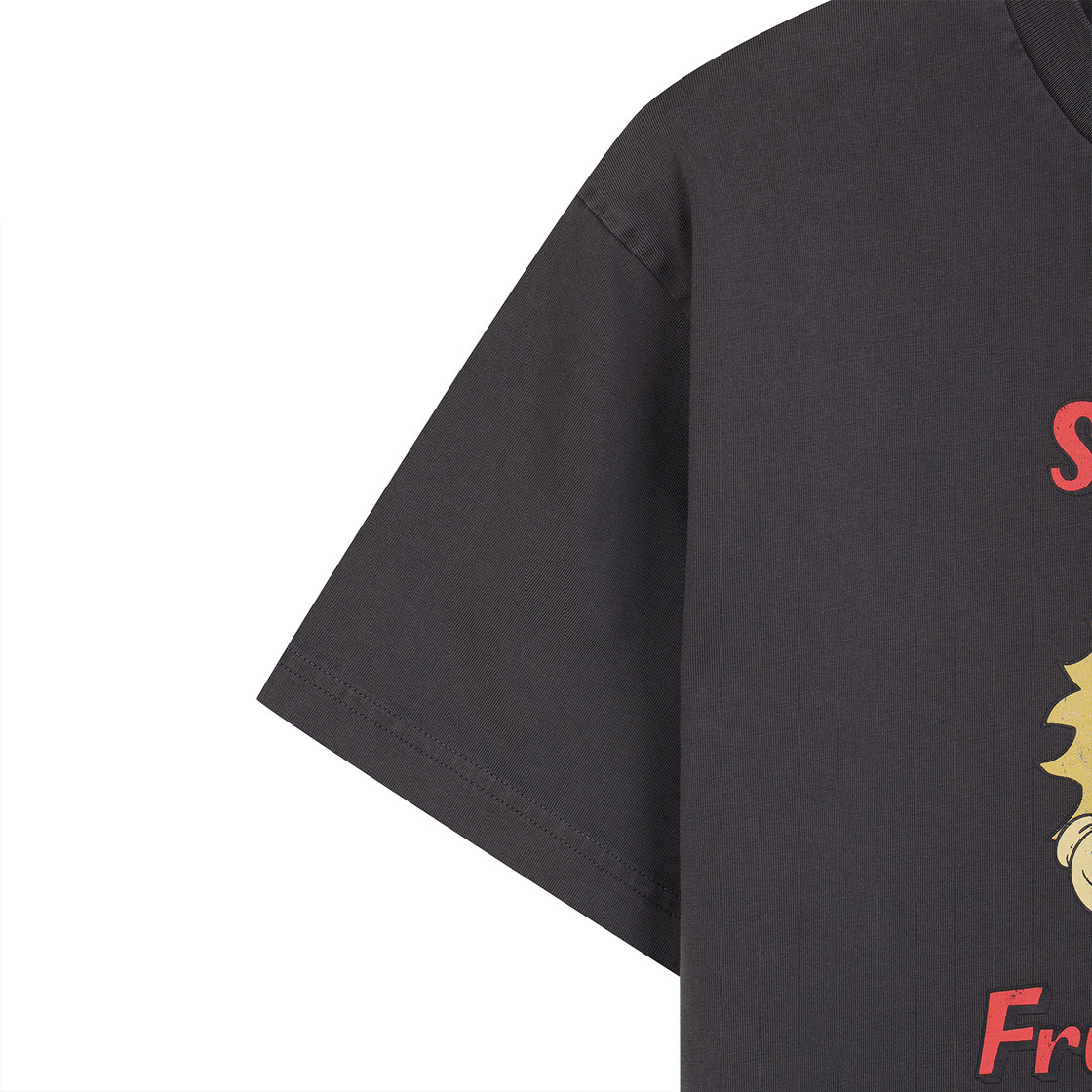 프룻오브더룸 피그먼트 프루티 피크닉 반팔티셔츠 차콜 그레이(fruitoftheloom Pigment Fruity Picnic Banpal T-shirts CHARCOAL GREY) - 4