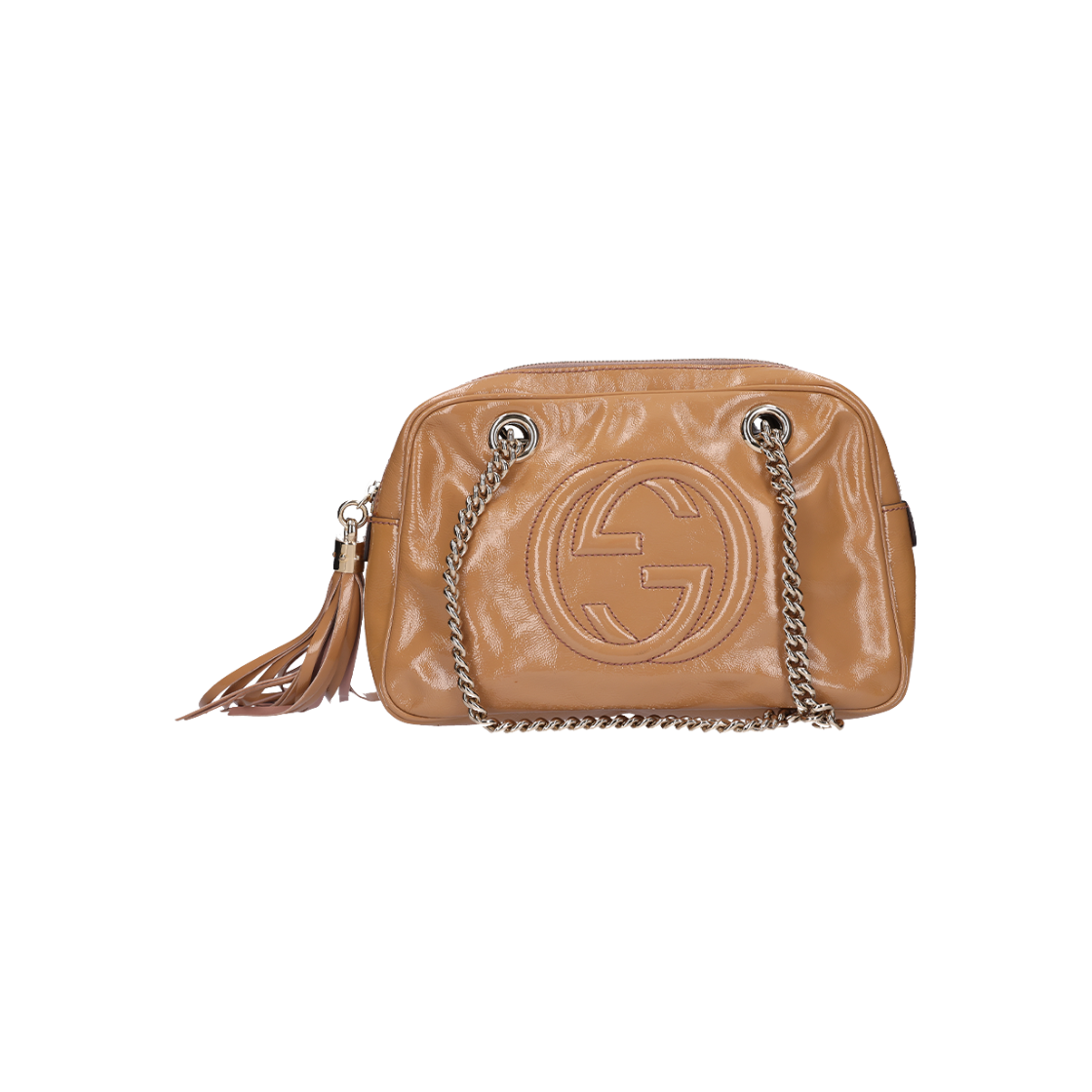 구찌 308983 소호 더블 체인 숄더백 브라운(Gucci Soho Double Chain Shoulder Bag in Brown) - 1