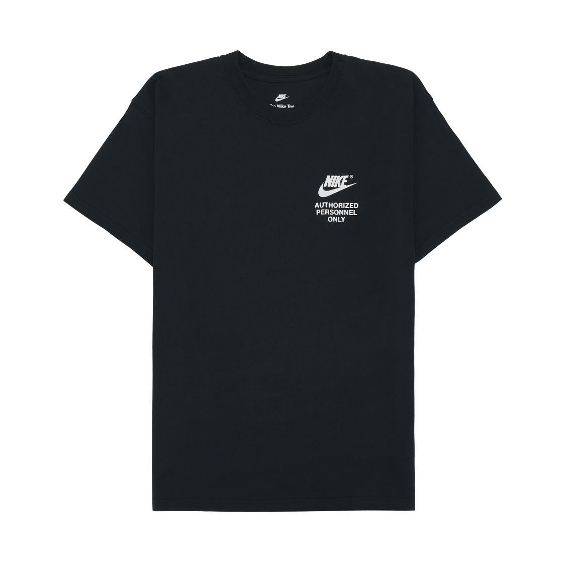 나이키 NSW 오서라이즈 퍼스널 티셔츠 블랙 - 아시아(Nike NSW Authorized Personnel T-Shirt Black - Asia) - 2