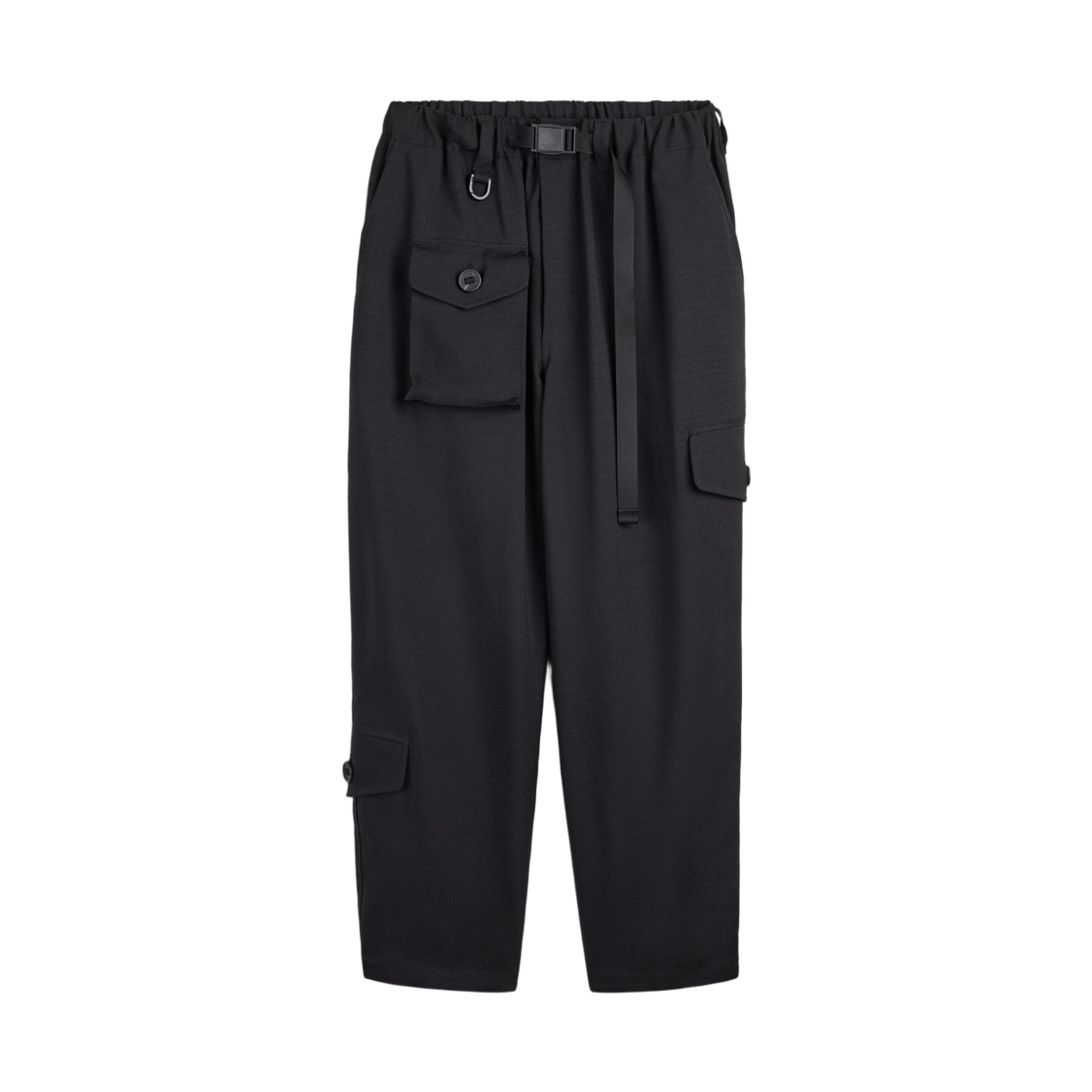 KS3863 Y-3 Sport Uniform Tapered Pants Black