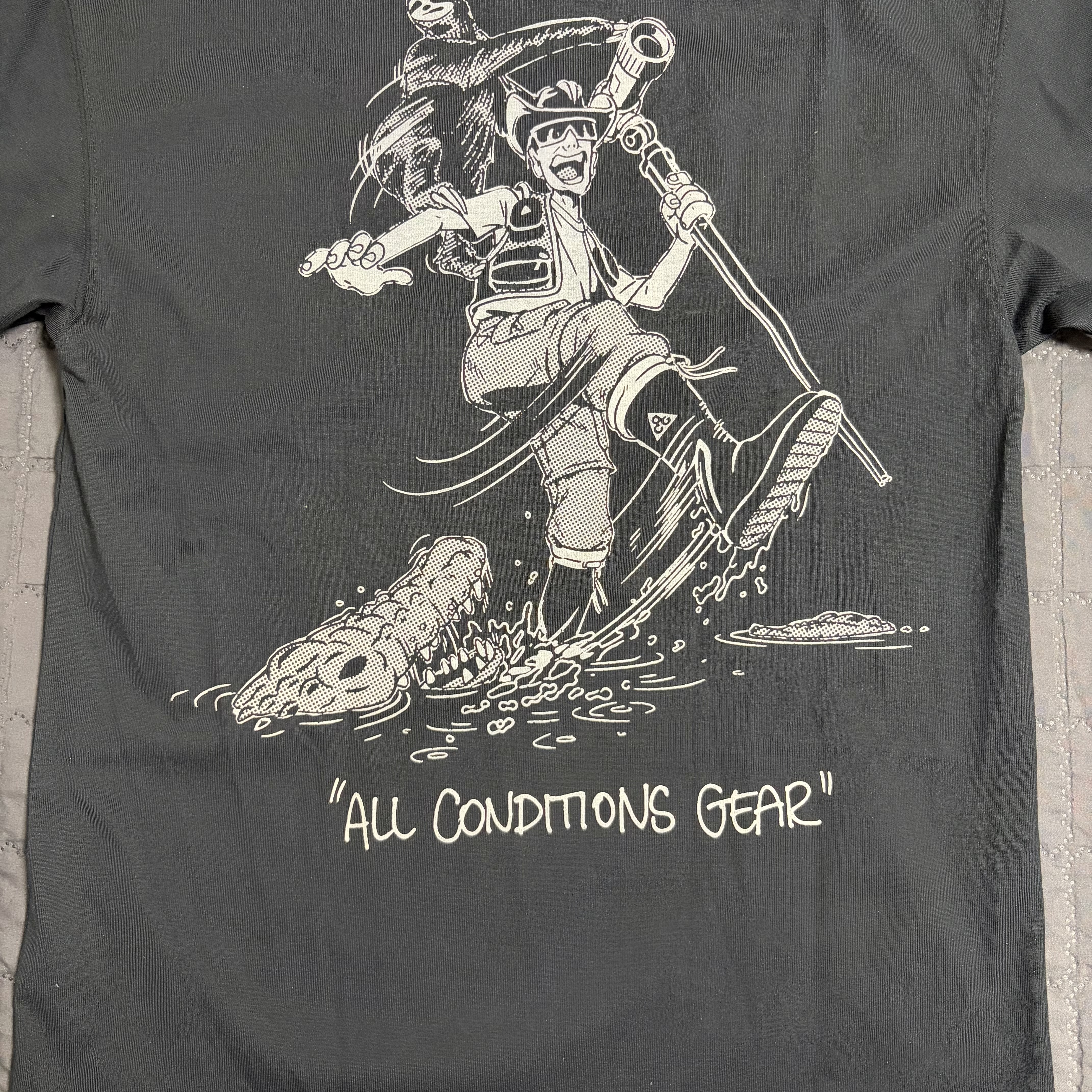 Nike ACG Dri-Fit T-Shirt Black - Asia 착용 스타일 - 2