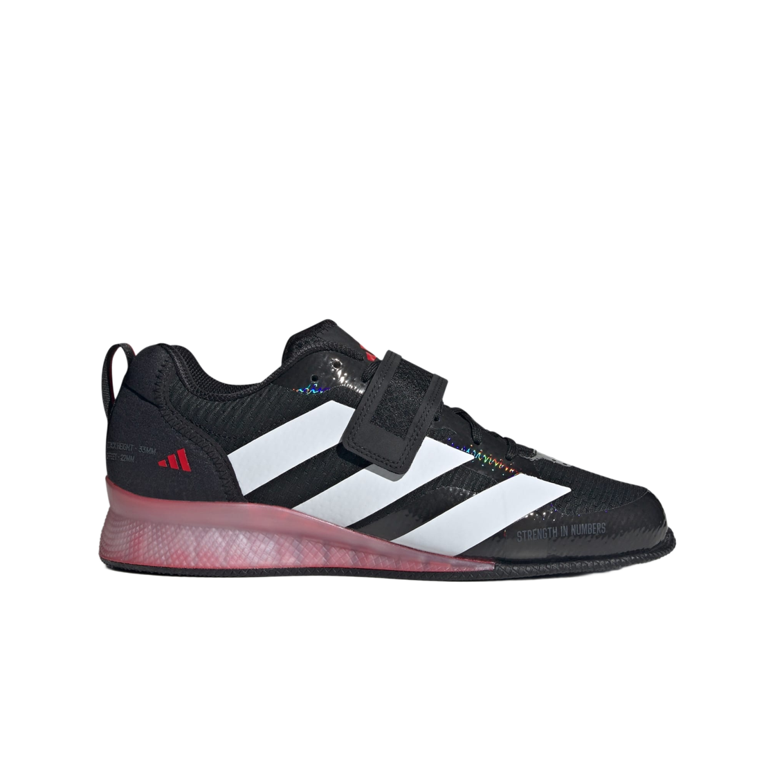 IH8232 Adidas Adipower Weightlifting 3 Core Black Cloud White