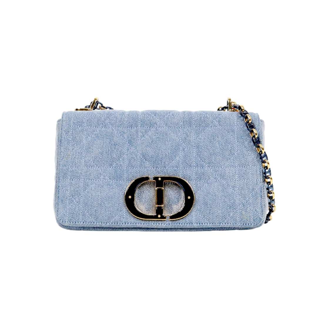 ITWKVOWD387J Dior Medium Denim Caro Shoulder Bag C-A57689