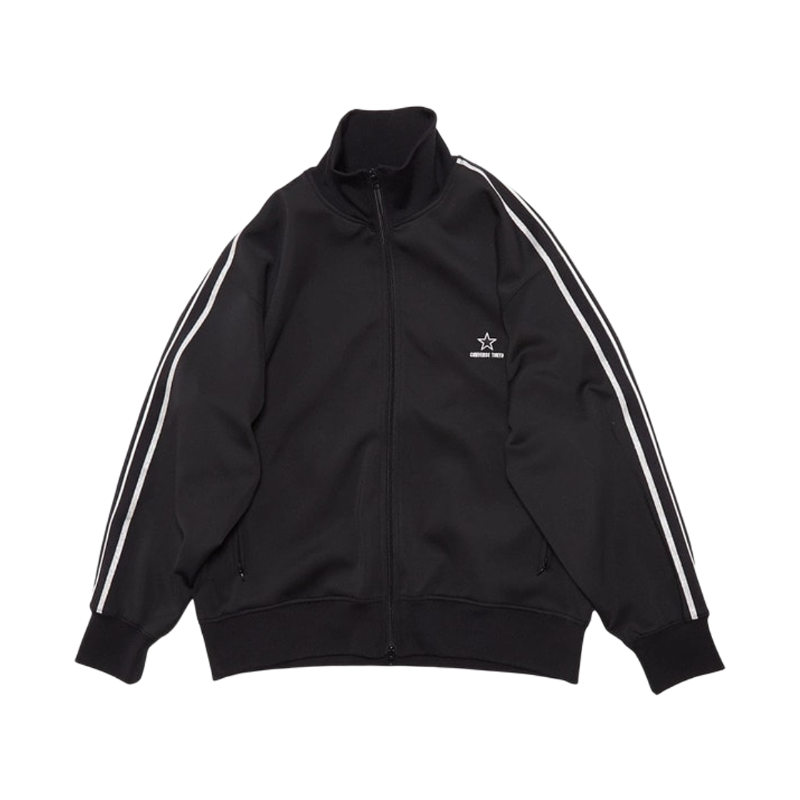 ์ปจ๋ฒ์ค ๋์ฟ ์ฌ์ด๋ ๋ผ์ธ ๋ฃจ์ฆ ํธ๋ ์์ผ ๋ธ๋(Converse Tokyo Side Line Loose Track Jacket Black)
