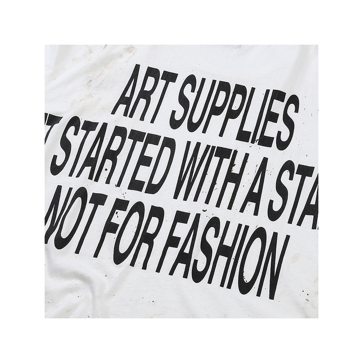 아웃도어서비스 더티 아티스트 티 - 화이트(OS Dirty Artist Tee - White) - 5