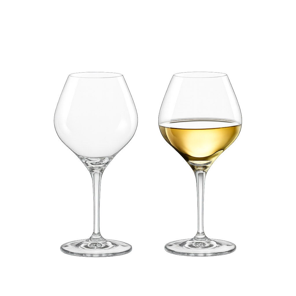 크리스탈렉스 아모로소 화이트 와인잔 (280ml) 2p(Crystalex Amoroso White Wine Glass (280ml) 2p Set) - 1