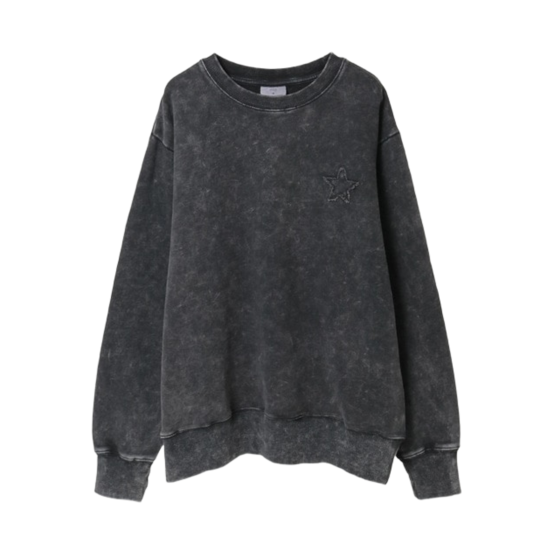 컨버스 도쿄 스타 패치 레터링 스웨트 블랙(Converse Tokyo Star Patch Lettering Sweat Black) - 2