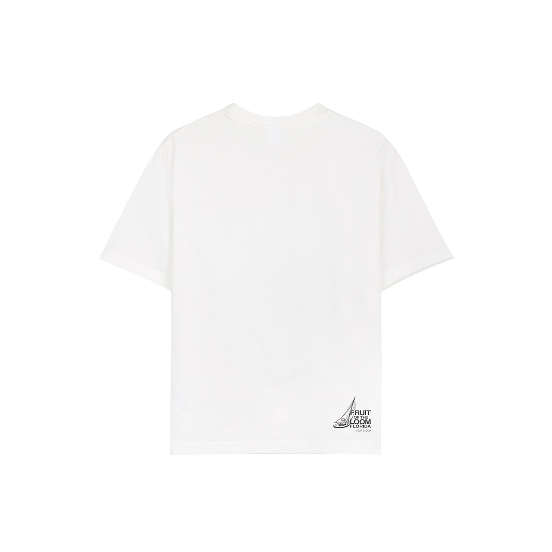 프룻오브더룸 플로리다 썸머 반팔티셔츠 화이트(fruitoftheloom Florida Summer Banpal T-shirts WHITE) - 2