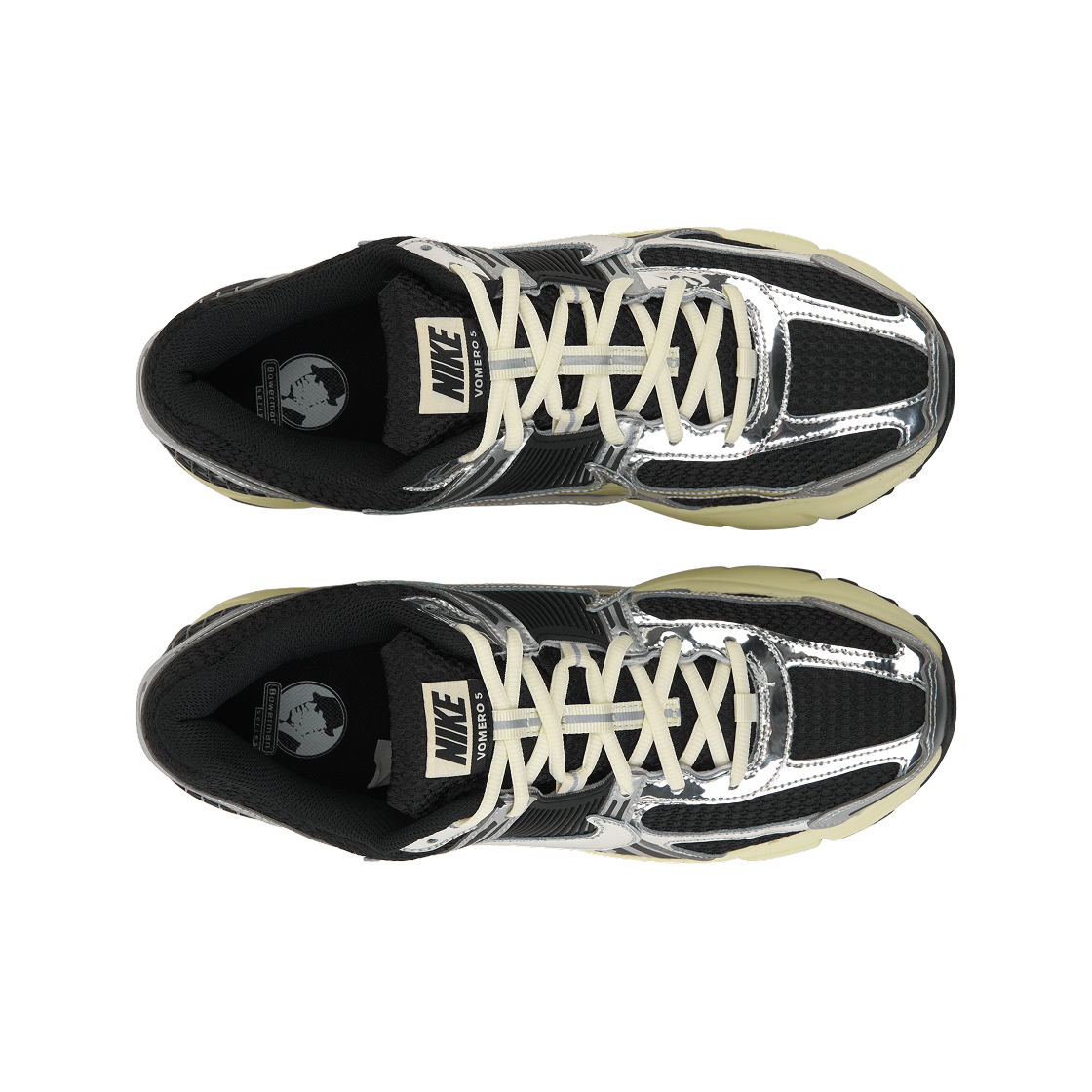 나이키 줌 보메로 5 블랙 메탈릭 실버(Nike Zoom Vomero 5 Black Metallic Silver) - 5