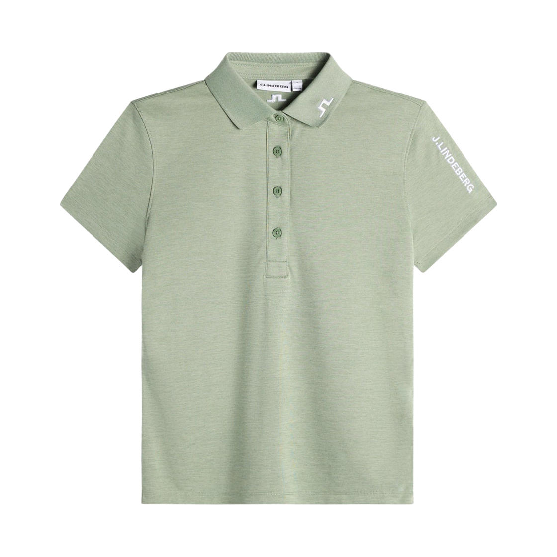 GWJT14814-M541 (W) J.Lindeberg Tour Tech Polo Hedge Green Melange