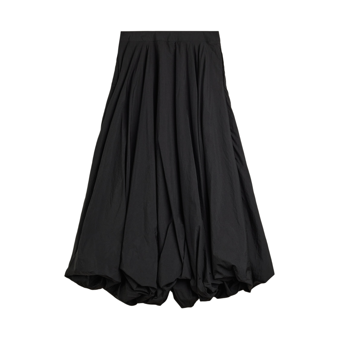(W) Y-3 그라데이션 삼선 나일론 벌룬 스코트 블랙((W) Y-3 Gradient 3 Stripes Nylon Balloon Skirt Black) - 2